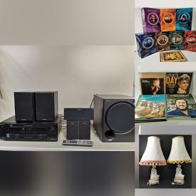 MaxSold Auction: This online auction features items such as Tablets, Glasses, Watch, Wooden Frame, records, Ceramic Pottery, Costume Jewelry boxes, Blanket, Graphic Novels, Portable CD Player, Repair Kit, Vintage Lamps, XBOX 360 and much more!