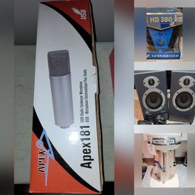 MaxSold Auction: This online auction features electronics, vintage martini, glassware, kitchen items, craft items, games, vintage washboard, vintage sterling and plated silver items, handmade Mexican sconces, CDs, VHS, vintage vases, vintage bottles, cameras, plaques, vintage beanie babies, fireplace, vintage shot glasses, sewing machine, vintage jewelry, birks anniversary clock, costume jewelry, foreign coins, tables, chair and much more.