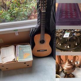 MaxSold Auction: This online auction features sofa bed, area rug, Welsh dresser, paper figures, guitar, vinyl records, tea cart, small kitchen appliances, beer steins, games, power & hand tools, fishing gear, sports equipment, refrigerator, BBQ grill, garden pots, chest freezer and much more!