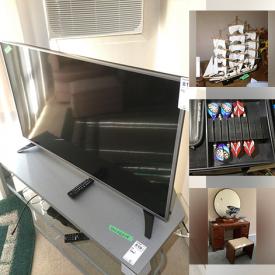 MaxSold Auction: This online auction features items such as Kitchen Ware, Baking utensils, Pots & pans, Footstool, Sofas, Wall art, Home decor, Tables & Chairs, Shredder, File Cabinet, Dresser, Watches, Beds, Lamps and much more!