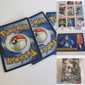 MaxSold Auction: This online auction features Pokemon cards, sports trading cards, new beauty products, Naruto cards and much more!