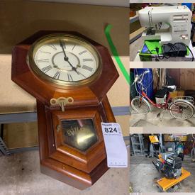 MaxSold Auction: This online auction features various items such as Stepper, Stationary Bike, Rowing Machine, Recumbent Bike, Chair, Ski Machine, Lamps, Speakers, Heater, Telescope, Book, Fabric Bolt, Mirror, Blind, Fan, Security System and much more.