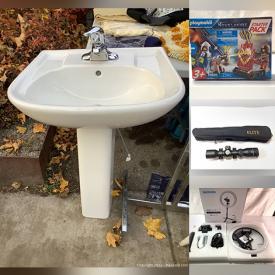 MaxSold Auction: This online auction features Endy organic bed sheets, Christmas decor, Christmas LPs and other albums, Swissmar raclette, Swarovski jewelry, iQ Motion gimbal, Safari 4k camera, Thronmax microphones, LED ring light, new cosmetics, toys, Swissmar fondue set, vintage chair, pedestal sink, VHS tapes and much more!