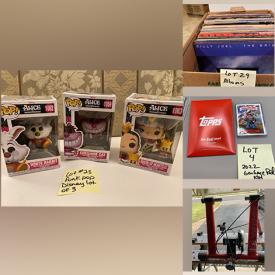 MaxSold Auction: This online auction features Marvel comics, Pokemon celebration cards, Beatles LPs, trading cards, vintage jewelry, Red Skelton, Capodimonte figures, hockey collectibles, Minolta bike trainer, baseball trivia stickers and much more!