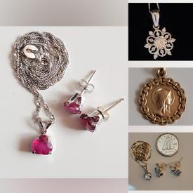 MaxSold Auction: This online auction features white gold jewelry, sterling silver jewelry, freshwater pearl jewelry, costume jewelry and much more!