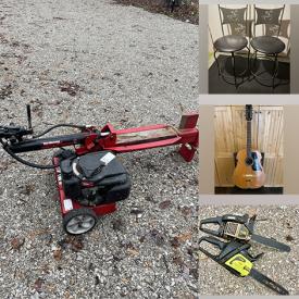 MaxSold Auction: This online auction features vintage zither, Yamaha Electone organ, acoustic guitar, ladders, chainsaws, DVDs, fitness watches, wood splitter, electric BBQ, Tempro Pro drums, printer and much more!