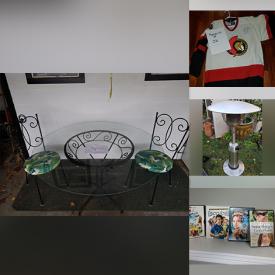 MaxSold Auction: This online auction features vintage coffee table, bistro set, water coolers, garden tools, induction cooktop, hockey memorabilia and much more!