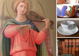 MaxSold Auction: This online auction features vintage books, antique etching, Radio Flyer tricycle, poker table, camping gear, teak furniture, antique secretary desk, studio pottery, teacup/saucer sets, draperies and much more!
