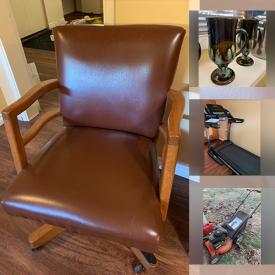 MaxSold Auction: This online auction features various items such as Stradffordshire, Loveseat, Wingback Chair, Coffee table, Chairs, Spoons, Restful Corner, Workout Weights, Cyclopedia Collection, Water Cooler and much more.