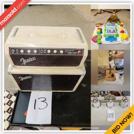 MaxSold Auction: This online auction features cameras, vintage train sets, cookie jars, video games, vinyl records, workout gear, amp, guitar, DVDs, children’s books, toys, small kitchen appliances, office supplies, keyboard, webcams and much more!