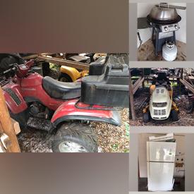 MaxSold Auction: This online auction features items such as Camping Equipment, Lawn Tools, Chairs, Tables, Planters, Appliances, Power Tools, Kitchenware, Cleaning Supplies and much more!