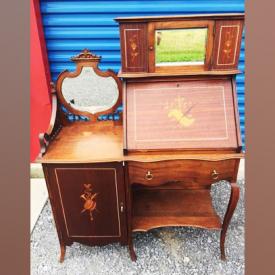 MaxSold Auction: This online auction features antique desk with original stenciling, vintage cedar blanket box, antique table with claw feet, vintage silver sterling and silver plate, antique books such as The Count of Monte-Cristo Vol 1, children’s books, vintage vinyl records, kitchenware, women’s watches and jewelry, and much more!