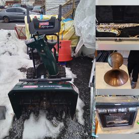 MaxSold Auction: This online auction features lighting, Craftsman snowblower, kitchenware, framed artwork, books, home decor, tools, wool blankets, shelving, vintage toys, NASCAR collectibles and much more!