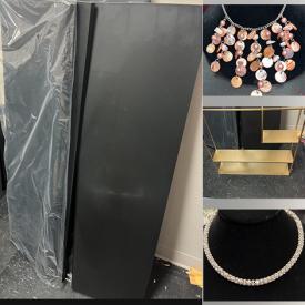MaxSold Auction: This online auction features shelves, facial steamer, jewelry, cleansing brush, face masks, flat iron, cosmetics, blotting paper, tweezer, bracelet, display shelf, light therapy, hairdryer, new combs and much more.