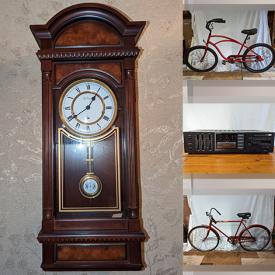 MaxSold Auction: This online auction contains beautiful antiques like father clock, bicycles, electronics and much more.