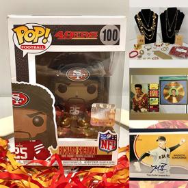 MaxSold Auction: This online auction features vintage jewelry, Funko Pop, vinyl records, Disney collectibles, coins, comics, vintage pillbox hats, vintage toys, doll china tea set, stamps, craft kits, Mardi Gras throw beads, Southwest sterling earrings, vintage molds, sports collectibles, puzzles, vintage books, marbles and much more!