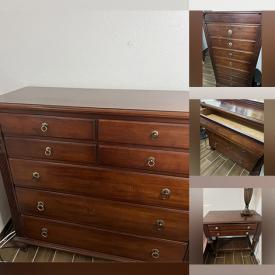 MaxSold Auction: This online auction features Ethan Allen dressers, bed frames, espresso machine, small kitchen appliances, recliner, BBQ grill, safe and much more!