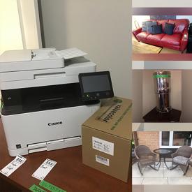 MaxSold Auction: This online auction features hand tools, exercise equipment, office supplies, desk chairs, Men\'s jackets, cedar chest, patio furniture, guitar amp, Thule bike rack, upright piano, small kitchen appliances, bunk beds and much more!