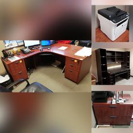 MaxSold Auction: This online auction features items such as Office Desk, Table, Printer, Filing Cabinet and much more!