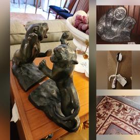 MaxSold Auction: This online auction features items such as Starter Kitchen, Pots, Pans, Sewing Machine, Laundry, Tools, Metal Rack, Wall Art, Bench, Area Rug, Pole Lamps, Sideboard, Bookcase, Lawn Furniture and much more!