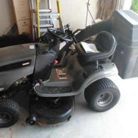 MaxSold Auction: This online auction features Craftsman Riding Lawn Mower, Kenmore freezer, end tables, Slight mantle clock, Kenmore grill, La-Z-Boy recliner and much more!