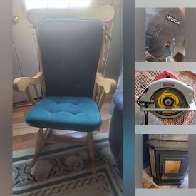 MaxSold Auction: This online auction features antique dresser, TVs, adjustable bed, bar stools, AC units, tiles, power & hand tools, lawnmower, bikes, granite bar top, dishwasher, pellet stoves, leather couch & loveseat, copier, vinyl records, electrical & plumbing supplies and much more!