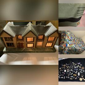 MaxSold Auction: This online auction features signed artwork, Royal Doulton, sterling silver, vintage doll house, purses, kitchenware, winter clothing, lamps, home decor, costume jewelry, drop-leaf table and much more!