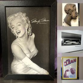 MaxSold Auction: This online auction features framed photographs, African Safari grill, vintage doctor’s bag, vanity mirror, bar stool, vintage items, Staffordshire china, Russian collector plates, seasonal decor, Jurassic Park dinosaur, ceramic statues, carved items, camera tripod and much more!