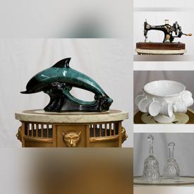 MaxSold Auction: This online auction features vintage children’s books, Swarovski Figurines, vintage pyrex, pottery jugs, decorative plates, milk glass, sewing machine, Blue Mountain Pottery, decanters, blue & white dishes, anniversary clock, ginger jars and much more!