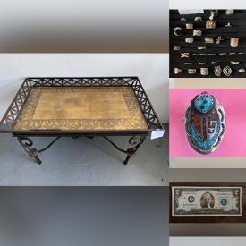 MaxSold Auction: This online auction features quilt rack, desktop computer & accessories, antique Asian carved wood table, comics, video games, costume jewelry, silver jewelry and much more!