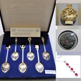 MaxSold Auction: This online auction features world coins, trinket boxes, bank notes, Pokemon collectibles, vintage snuff bottle, pocket watches, loose gemstones, sterling silver jewelry, ancient coins, ink artworks and much more!