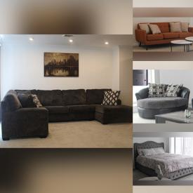 MaxSold Auction: This online auction features sectional sofa, spinning loveseat, dining room table & chairs, bedroom frames, powered reclining chair, desks, nightstands and much more!