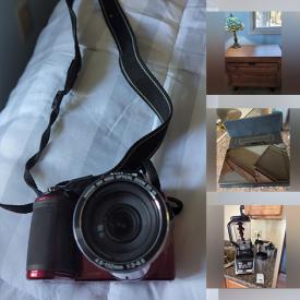 MaxSold Auction: This online auction features various items such as Bicycles, Smart TV, Vintage Pottery, Planters, Ceramicas, Heaters, Recliner, Elliptical, Men’s boots, Box Fan, Printer, Trash Can, Shelf, Toaster, Amazon Kindle, Dressers, Nightstand, Bedstead, Grow light and much more.