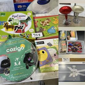 MaxSold Auction: This online auction features costume jewelry, power & hand tools, toys, collector plates, small kitchen appliances, headboards, bar stools, printer, computers & accessories, TVs, men’s shoes & clothing, NIB ceiling fans, vinyl records, speakers, Tiffany style lamp, bikes and much more!