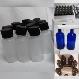 MaxSold Auction: This online auction features new items such as plastic bottles, glass spray bottles, blue cobalt glass bottles, glass amber spray bottles, mobility mask filters, CFL drink holders and much more!