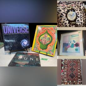 MaxSold Auction: This online auction features vintage books & magazines, comics, Inuit carving, watch, framed prints, vintage oil on board paintings, postcards, Persian rug, art pottery, pressure washer, binoculars, cameras, Precious Moments figurine and much more!