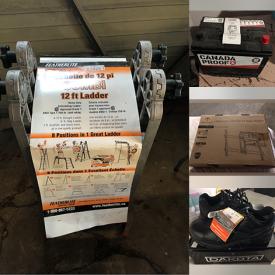 MaxSold Auction: This online auction features Rubbermaid garbage can, weed eater, Corelle dishes, car battery, TV wall mount, insect repellent, in/outdoor thermometer, tire sensors, trading cards and much more.