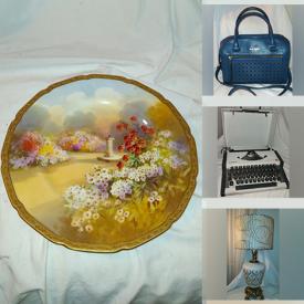 MaxSold Auction: This online auction features Royal Doulton, Limoges, Murano glass, vintage jewelry, silverplate, lamps, signed pottery, Hummel and much more!