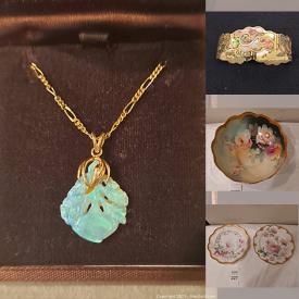 MaxSold Auction: This online auction features 14k gold necklace, Limoges, Lenox, new kitchenware, framed artwork, home decor, barware. hydraulic patient lift, countertop sinks, power tools, area rugs and much more!