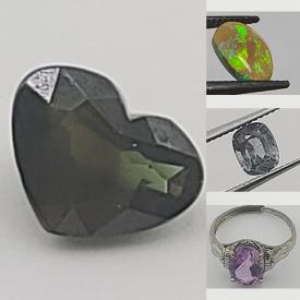 MaxSold Auction: This online auction features loose gemstones such as tourmaline, sapphire, amethyst, opal, ruby, apatite, zircon, topaz, honey jade, garnet and silver jewelry and much more!