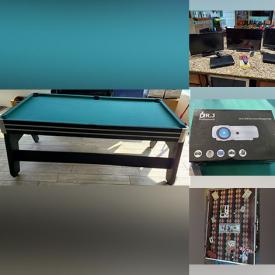 MaxSold Auction: This online auction features items such as Games, Massagers, Stationary, Wrapping supplies, Outdoor items, Toys, Books, Room Decor, Foldable tables, Vases, Baskets, Stamps, Crafting supplies, Containers, TV and DVD, LEGO, Luggage sets and much more!