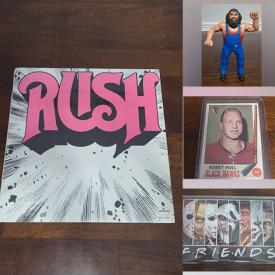 MaxSold Auction: This online auction features vinyl records, Funko figures, WWE collectibles, Topps trading cards and much more!