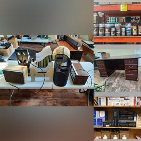 MaxSold Auction: This online auction features furniture, books, office supplies, planters, vases, vents, galvanized vents, enhancer fertilizer, aquarium supplies, submersible pumps, air pumps, fertilizers, Insecticides, plant nutrition, Grodan grow blocks and much more!