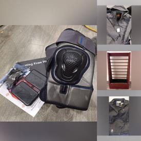 MaxSold Auction: This online auction features heated gloves, heated jackets, golf equipment and accessories, magazine rack, DVD player, black heated vest, heated sweaters, cashmere scarfs, knee massager, cordless heating pad, heated socks and much more.