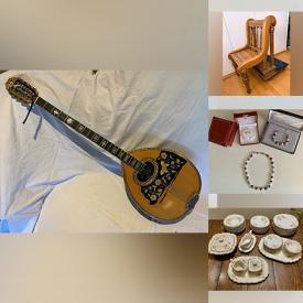 MaxSold Auction: This online auction features wall art, Coca-Cola collectibles, light fixtures, vintage saddles, Limoges, Royal Doulton, silverplate, collector coins, home decor, music boxes, musical instruments and much more!