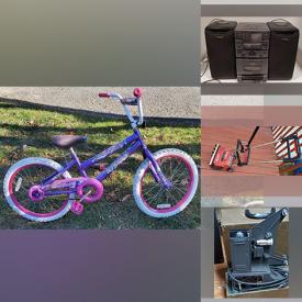 MaxSold Auction: This online auction features NIB home decor, NIB hockey figures, children’s bicycles, sports gear, Toro snow thrower, framed wall art, crystal ware, Christmas decor, glassware, dishware, children’s toys, hand tools, power tools and much more!