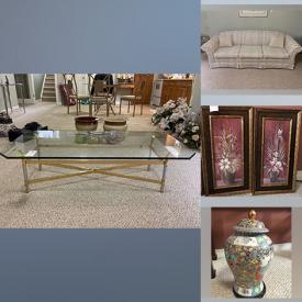 MaxSold Auction: This online auction features items such as Coffee Tables, Dining Chairs, Decorations, Planters, Artwork, Kitchenware, Ceramics and much more!