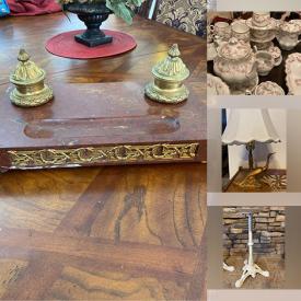 MaxSold Auction: This online auction features concrete planters, ornamental rocking horse, diamond Moissanite necklace, snowshoes, fishing gear, DVDs, Blu-Rays, teacup/saucer sets, decanters, pet products, propane heater, yard tools, power & hand tools and much more!