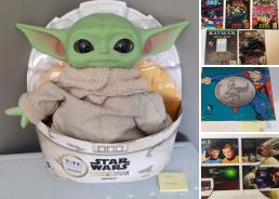 MaxSold Auction: This online auction features Star Wars collectibles, Meccano pieces, Hawaiian mask, sports trading cards, sports collectibles, coins, model kits, boardgames, insulators, comics and much more!