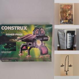 MaxSold Auction: This online auction features Lowrey keyboard, costume jewelry, vintage toys, pennies, Hermione Granger scene Funko Pop, Nintendo Wii, retro kitchenware, vintage muffin tray, Wayne Gretzky thermos, glass paperweights, floor trowels, Marvel stickers, welding helmet, Amuoc glass screen protector, vintage Construx game, vintage books and much more!